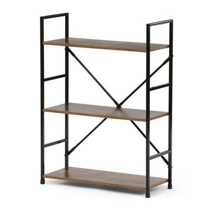 Regál Autronic mdf, hnědá, GD-223 OLW