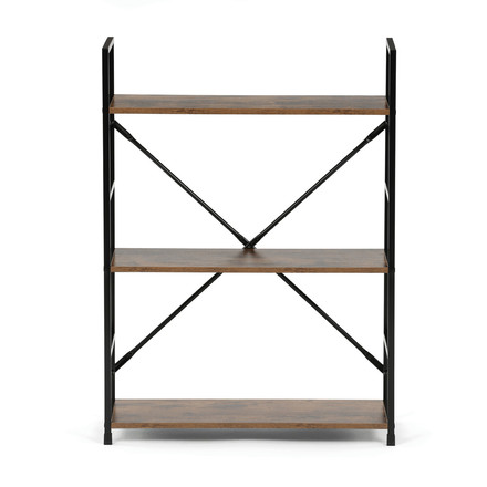 Regál Autronic mdf, hnědá, GD-223 OLW (2)