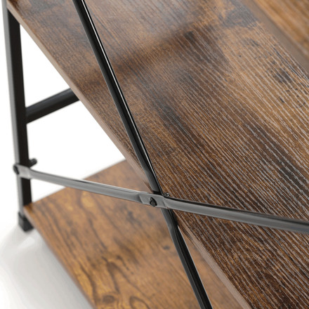 Regál Autronic mdf, hnědá, GD-223 OLW (7)