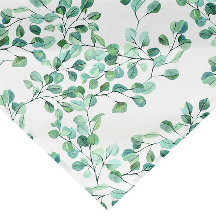 Ubrus Autronic větve se zelenými lístky, 100 % polyester, 80 x 80 cm (UBR126-3) (1)