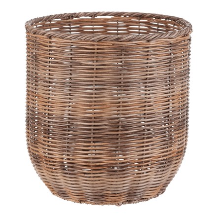 Obal z umělého ratanu Autronic kovová konstrukce, sv. hnědý, cena za sadu 3 ks (PLA109 NAT) (1)