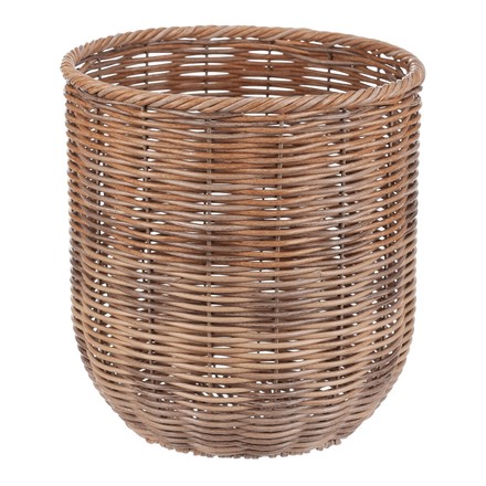 Obal z umělého ratanu Autronic kovová konstrukce, sv. hnědý, cena za sadu 3 ks (PLA109 NAT) (2)