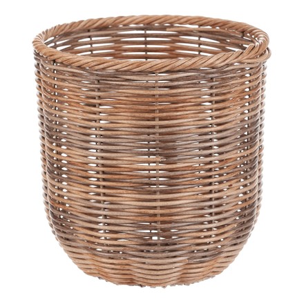 Obal z umělého ratanu Autronic kovová konstrukce, sv. hnědý, cena za sadu 3 ks (PLA109 NAT) (3)