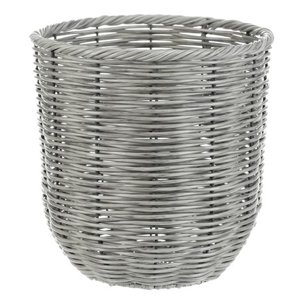 Obal z umělého ratanu Autronic kovová konstrukce, šedý, cena za sadu 3 ks (PLA109 GREY) (3)