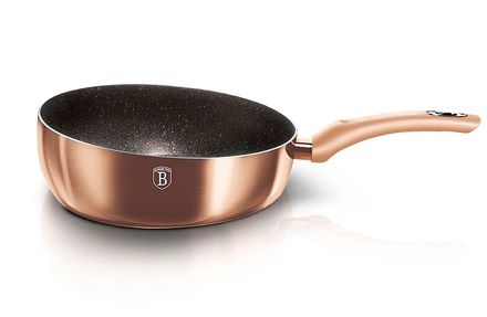 Pánev prohazovací Berlingerhaus BH-1522 26 cm Rosegold Metallic Line