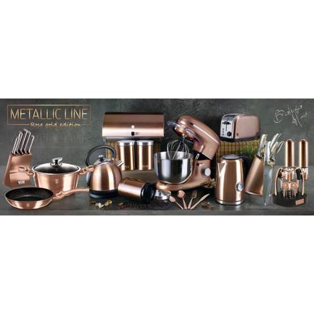 Pánev prohazovací Berlingerhaus BH-1522 26 cm Rosegold Metallic Line (9)