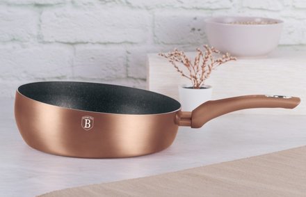 Pánev prohazovací Berlingerhaus BH-1522 26 cm Rosegold Metallic Line (3)