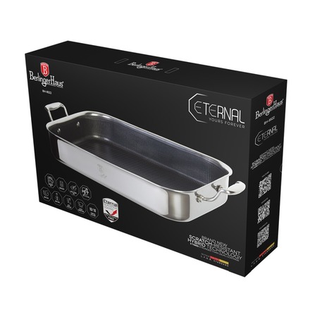 Pekáč Berlingerhaus BH-8522 nerezový s nepřilnavým povrchem 35x26 cm Eternal Collection