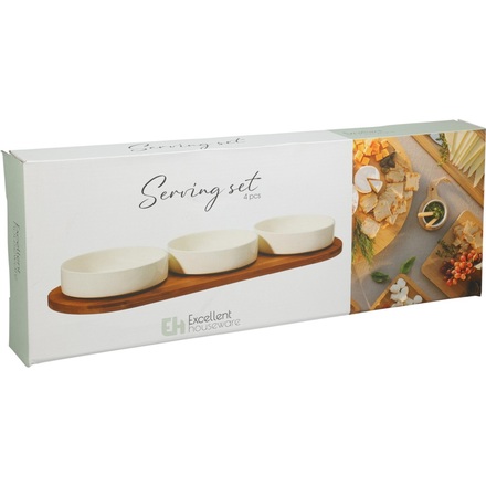 Servírovací sada Excellent KO-210001600 na pochutiny 4ks (2)
