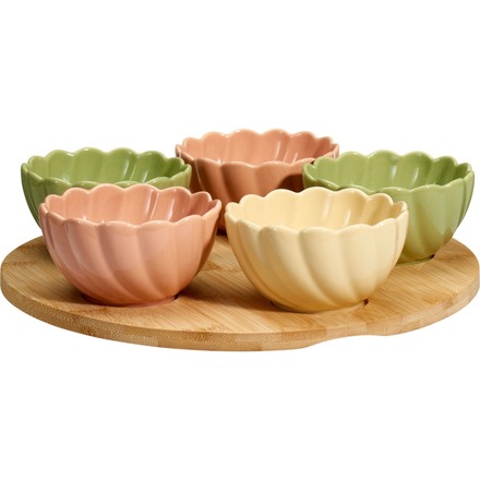 Servírovací sada Excellent KO-210001570 na pochutiny 6 ks