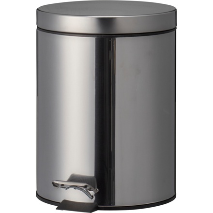 Odpadkový koš Excellent KO-C88000090 pedálový 2 ks 20 a 5 l stříbrná (2)