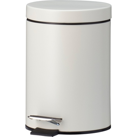 Odpadkový koš Excellent KO-C88000070 pedálový 12 a 3 l krémová (1)