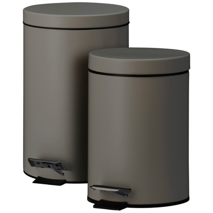 Odpadkový koš Excellent KO-C88000080 pedálový 12 a 3 l bronzová