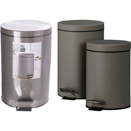 Odpadkový koš Excellent KO-C88000080 pedálový 12 a 3 l bronzová (3)