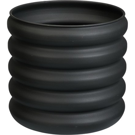 Sada květináčů ProGarden KO-FZ1002770 kulatých 3 ks tmavě šedá (3)