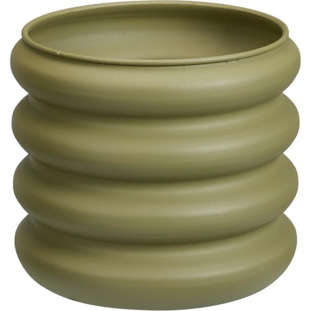 Sada květináčů ProGarden KO-FZ1002780 kulatých 3 ks světle zelená (1)