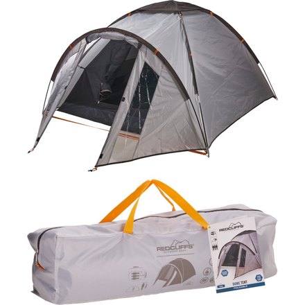 Stan ProGarden KO-X92000650 Redclifs pro 3 osoby 300 × 190 × 125 cm šedý (1)