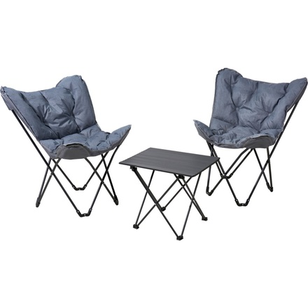 Kempingový nábytek ProGarden KO-FD9000060 stůl + 2 židle