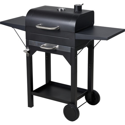 Gril na dřevěné uhlí ProGarden KO-C05000010 na kolečkách 48 x 32 cm