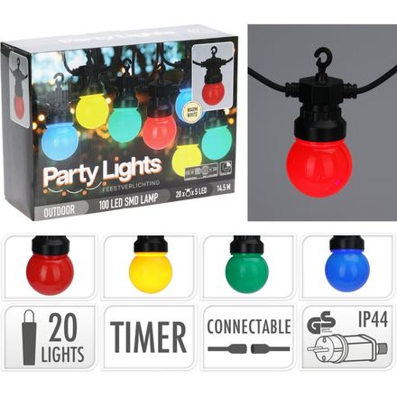 Párty řetěz ProGarden KO-LE2200330 osvětlení 20 žárovek (4)