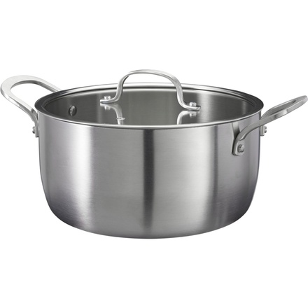 Kastrol Siaki KO-C85000410 nerez 25,5 cm s poklicí