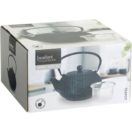 Konvice na čaj Siaki KO-C85000370 litina 500 ml (3)