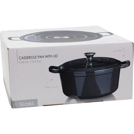 Pekáč Siaki KO-C85000220 litina 28 cm (3)