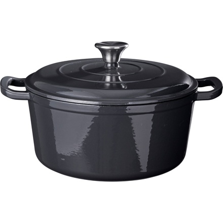 Pekáč Siaki KO-C85000210 litina 26 cm šedá