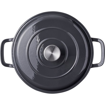 Pekáč Siaki KO-C85000210 litina 26 cm šedá (1)