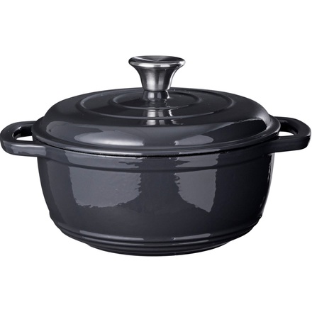 Pekáč Siaki KO-C85000200 litina 22 cm šedá