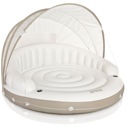 Nafukovací lehátko Intex Canopy Island (158292EU)