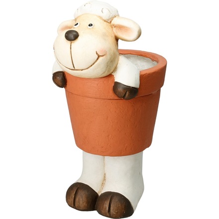 Květináč ProGarden KO-795251050ovce dekorativní ovce 25 x 21 x 42 cm