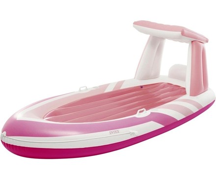 Nafukovací lehátko Intex Paradise pink