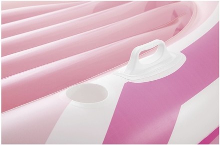 Nafukovací lehátko Intex Paradise pink (1)