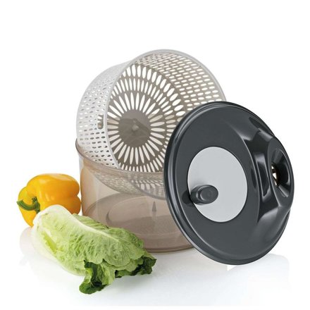 Odstředivka na salát Kela KL-12099 PP, šedá 16x23 cm (1)