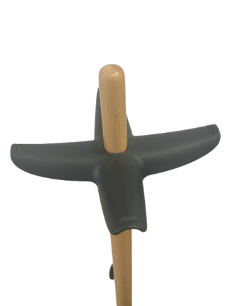 Věšák Signal PRIMO dřevo_ buk/černá, 156cm (1)