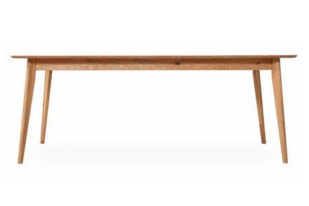 Dřevěný jídelní stůl Gregory Dubový masivní 140x90 (1)