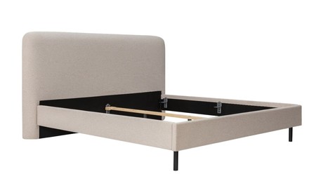 Manželská postel Klinmam Comfort Laguna 180x200, barva: Light Brown (2)