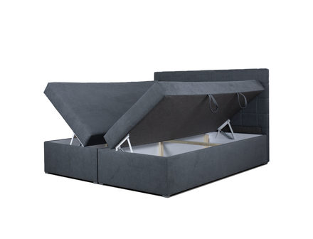 Manželská postel ARKOS Horizon 160x200, čelo: Basic,látka: Letto 11, béžová (2)