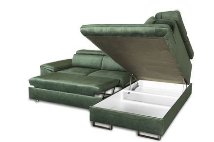 Sedací souprava Emagra Bangkok/P pravá, látka: Habana light Grey (7)