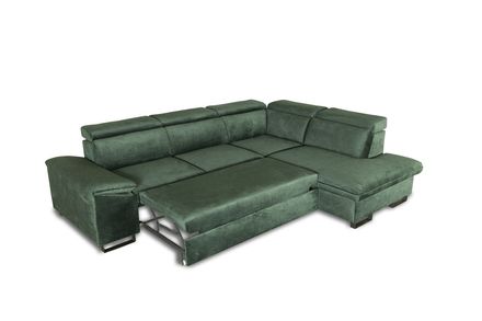 Sedací souprava Emagra Bangkok/P pravá, látka: Habana light Grey (8)