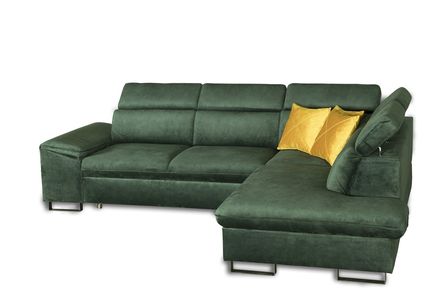 Sedací souprava Emagra Bangkok/P pravá, látka: Habana light Grey (6)