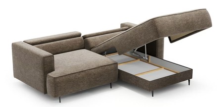Sedací souprava LBO Kenzo OBKL-2FR látka: Tauro 8204-Espresso (8)