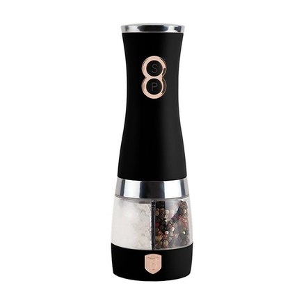 Elektrický mlýnek na pepř a sůl Berlingerhaus BH-9648 2v1 Black Rose collection