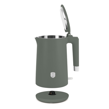 Rychlovarná konvice Berlingerhaus BH-9924 s dvojitou stěnou 1,7 L Matte Green Collection (1)