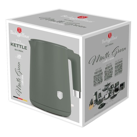 Rychlovarná konvice Berlingerhaus BH-9924 s dvojitou stěnou 1,7 L Matte Green Collection (7)