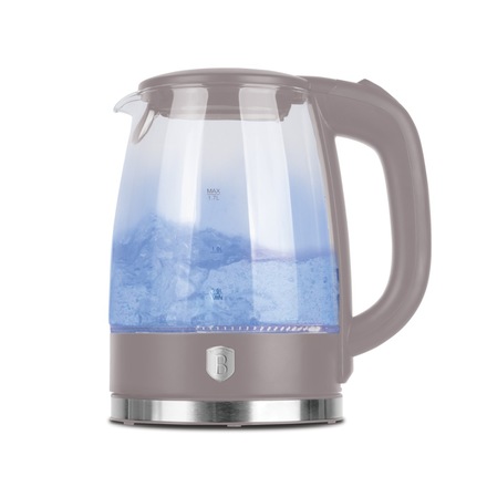 Rychlovarná konvice Berlingerhaus BH-9814 skleněná 1,7 L Taupe Collection
