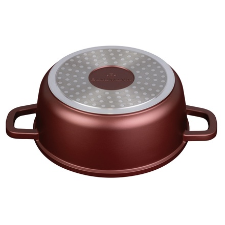 Kastrol s poklicí s keramickým povrchem Blaumann BL-4077 20 cm Cera Stone (1)