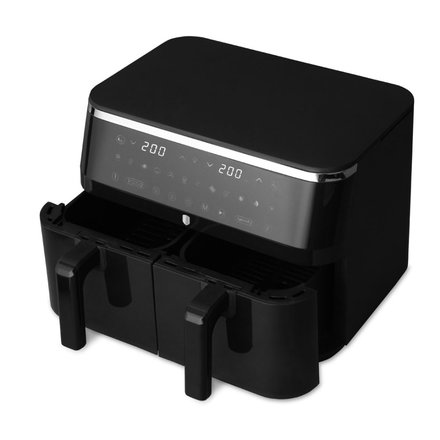 Horkovzdušná fritéza Berlingerhaus BH-9883 digitální dvojitá 4,5+4,5 L Black Rose Collection (2)
