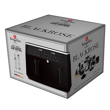 Horkovzdušná fritéza Berlingerhaus BH-9883 digitální dvojitá 4,5+4,5 L Black Rose Collection (3)